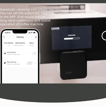 Smart coffee machine with Google Smart Actions