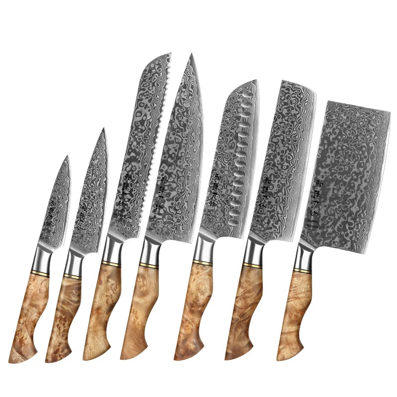 HEZHEN Kitchen Knife Set
