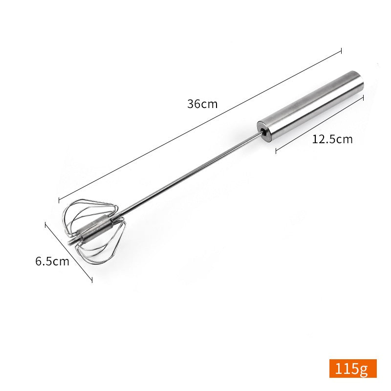 Stainless Steel Semi Automatic Egg Beater