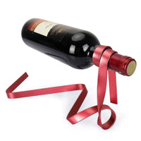 Magic Floating Colored Ribbon Wine Bottle Holder