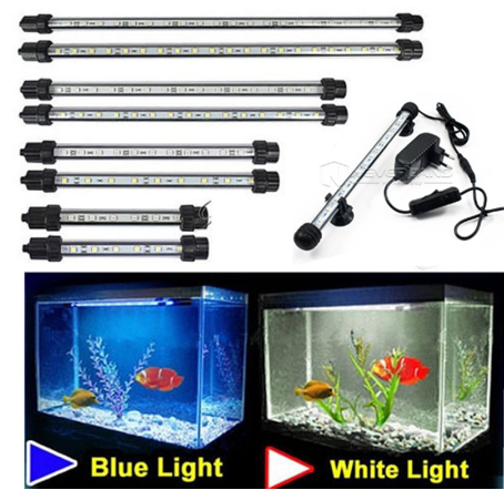 Aquarium-box floodlight highlights aquatic lantern diving festival waterproof and landscaping LED aquarium lamp fill light