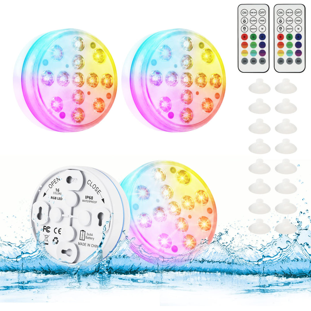Color Changing Remote Control Diving Light
