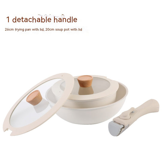 Removable Handle Non-stick Pan