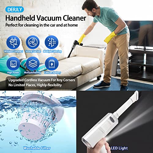 DERJLY Handheld Vacuum